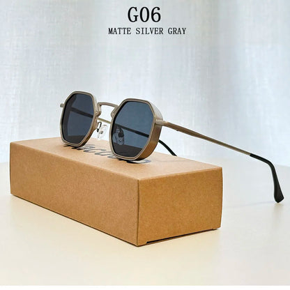 Steampunk Sunglass Men 2025 Square Sunglasses Women Trendy And Fashionable Vintage Fashion Glasses Gafas De Sol Hombre Zonnebril