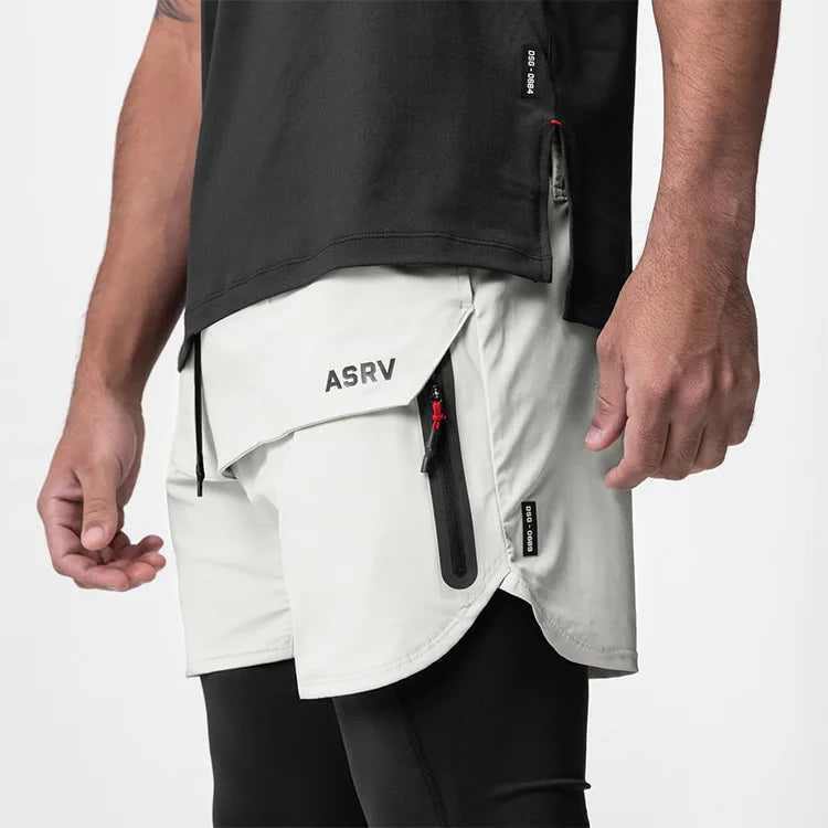 Men's Quick-Dry Gym Shorts Breathable Summer Training Running Basketball Fitness Jogging Loose Fit Streetwear Casual Sportswear