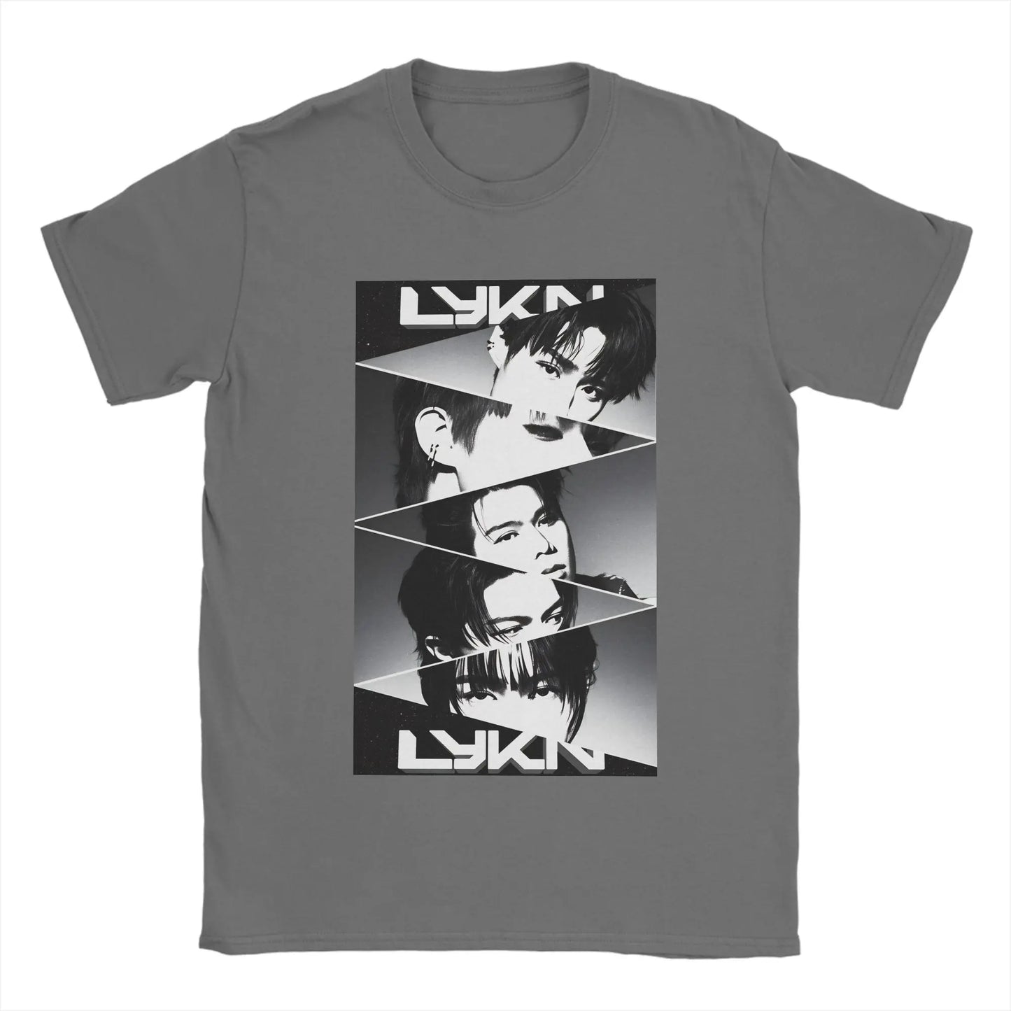 LYKN Who Says T Shirt Summer  100% Cotton T-Shirts For Couple Harajuku Printed Tee Shirt Short Sleeve Y2K Fun Tops