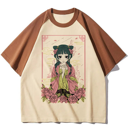 Maomao the Apothecary Diaries tshirt girl Comfortable graphic Y2k University Retro tshirt Trendy Graphic harajuku Digital Pastel