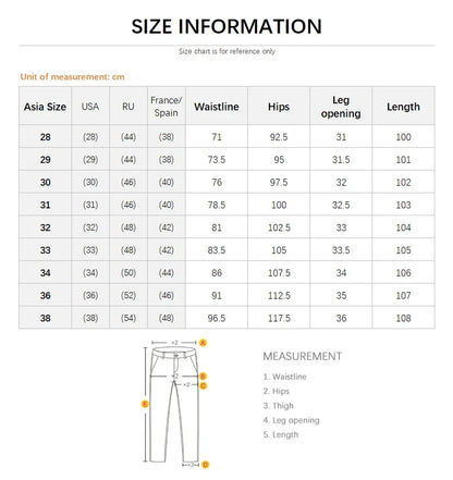 Spring Autumn Men's Stretch Slim Fit Jeans Gray Korean Fashion Skinny Small Straight Denim Pants Casual Trousers Male Clothes