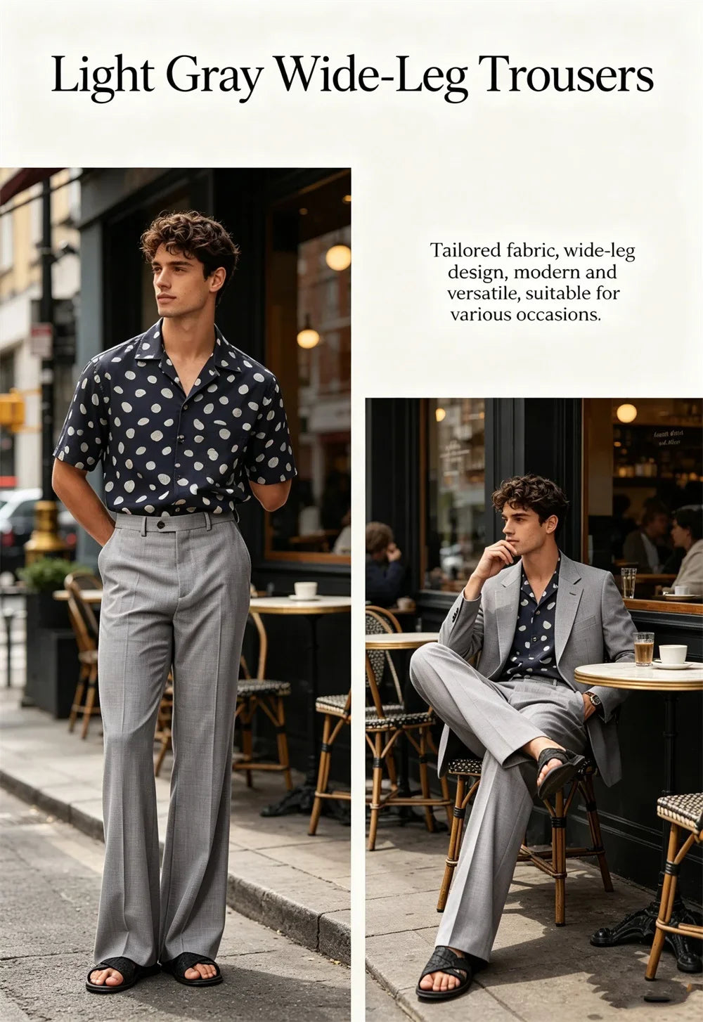 Men's High Waist Flared Pants Linen Blend Slim Fit Bell Bottoms Trousers Lightweight Breathable 70s 60s Disco Vintage Outfits