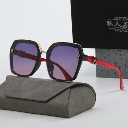 2025 New Sunglasses Women Colorful Polarized Anti-ultraviolet Sun Glasses Ladies Square Luxury Eyewears Oculos De Sol UV400