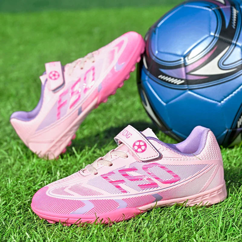 New Kid Match Boys Football Boots Professional Non-Slip Sneakers Match Soccer Shoes Sports Shoes Outdoor Comfortable Unisex