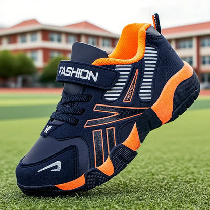 Children Boys Shoes School Sports Fashion Leather for Kids Tennis Casual Sneakers Children's Boy Running Walking Outdoor Shoe