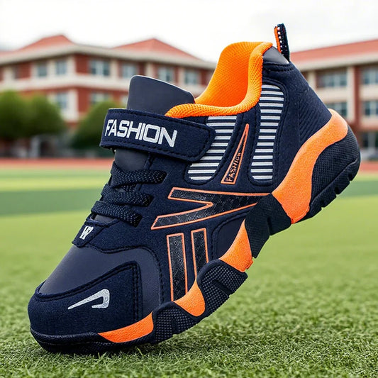Children Boys Shoes School Sports Fashion Leather for Kids Tennis Casual Sneakers Children's Boy Running Walking Outdoor Shoe