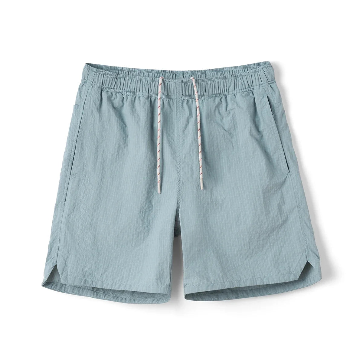 2026 Summer New Lightweight 100gsm Fabric Shorts Men Drawstring Elastic Waist Oversize Casual Outdoor Beach Shorts