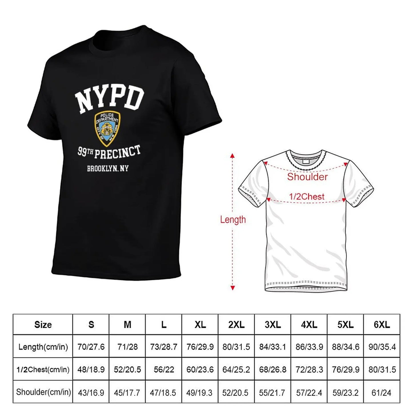brooklyn 99 T-Shirt tops cute tops mens graphic t-shirts anime