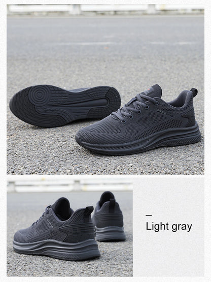 Men Running Shoes Brand Male Designer Mesh Casual Sneakers Lightweight Lace-Up New Male Outdoor Sports Tennis Shoe