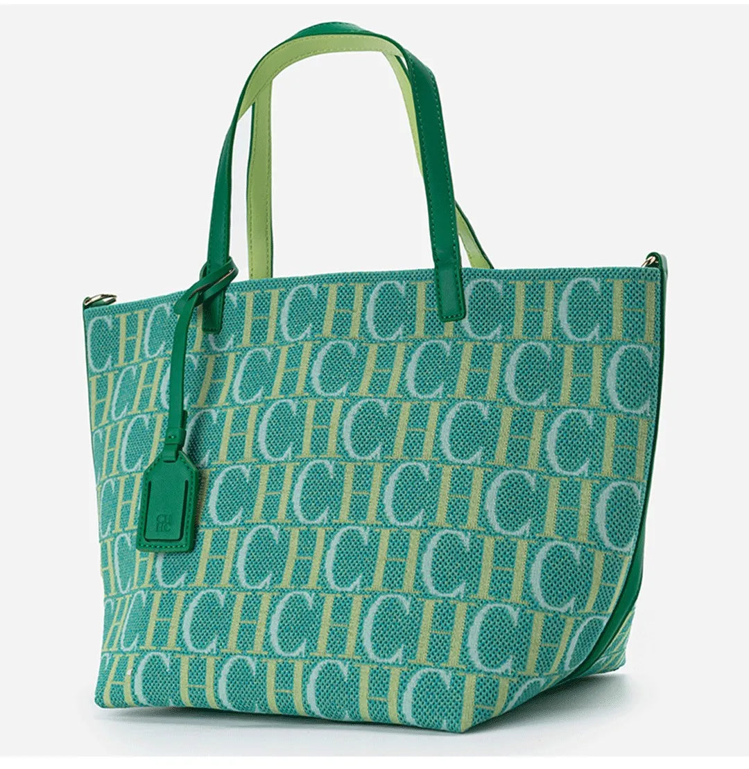 Ladies Brand Fashion Alphabet Print Large Capacity Handbag 2026 New Style Elegant Casual Travel High Quality Hand