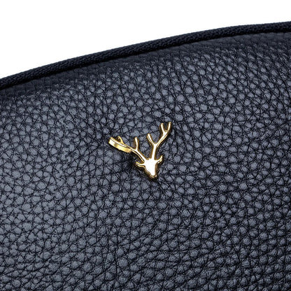 Genuine Leather Trend Shoulder Bag Luxury Totes Cowhide Handbag Versatile Crossbody Lipstick Phone Pouch For Women Grrls