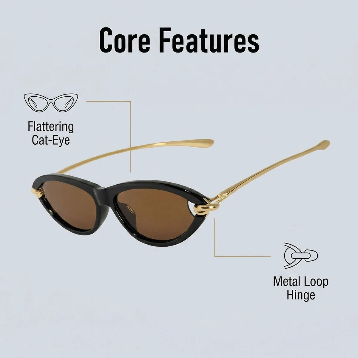 Vacation Cat Eye Sunglasses Women Trendy 2026 UV400 Protection Fashion Glasses Luxury Lentes De Sol Mujer Lunette Soleil Femme