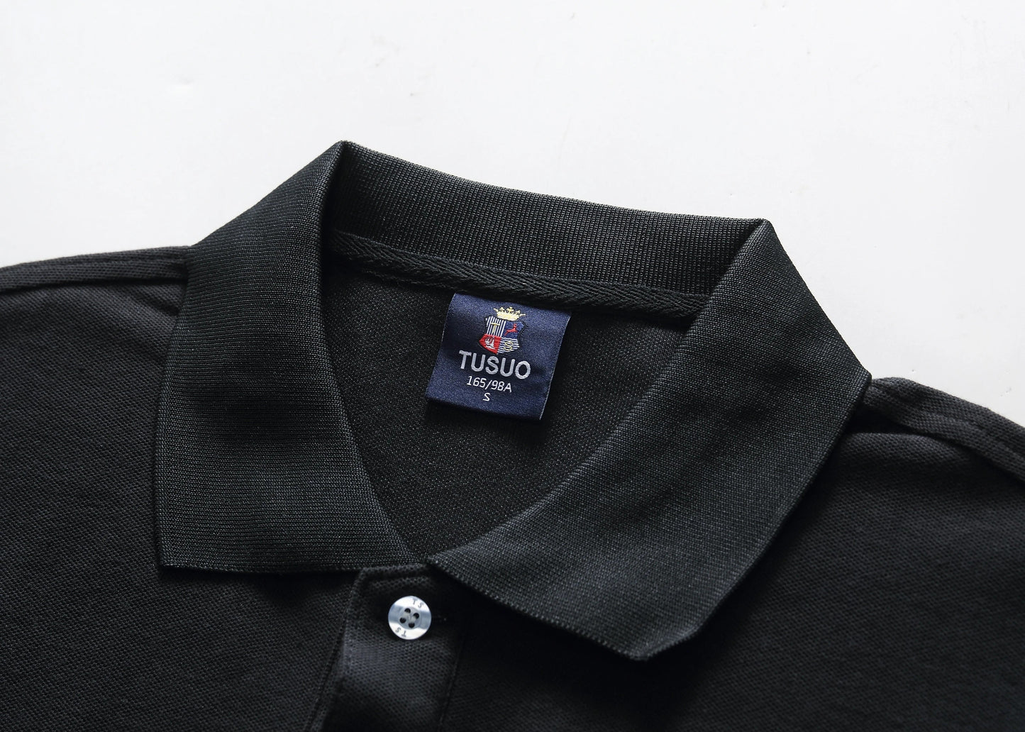 Men's polo shirt MIRACLE embroidery stitching color contrast classic fashion original design polo collar pure cotton breathable