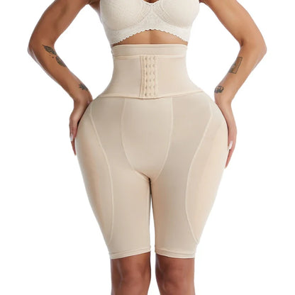 Booty Hip Pads Women Dress Body Shaper Big Ass Padded Hip Enhancer High Waist Trainer Control Panties Shapewear Sexy Butt Lifter