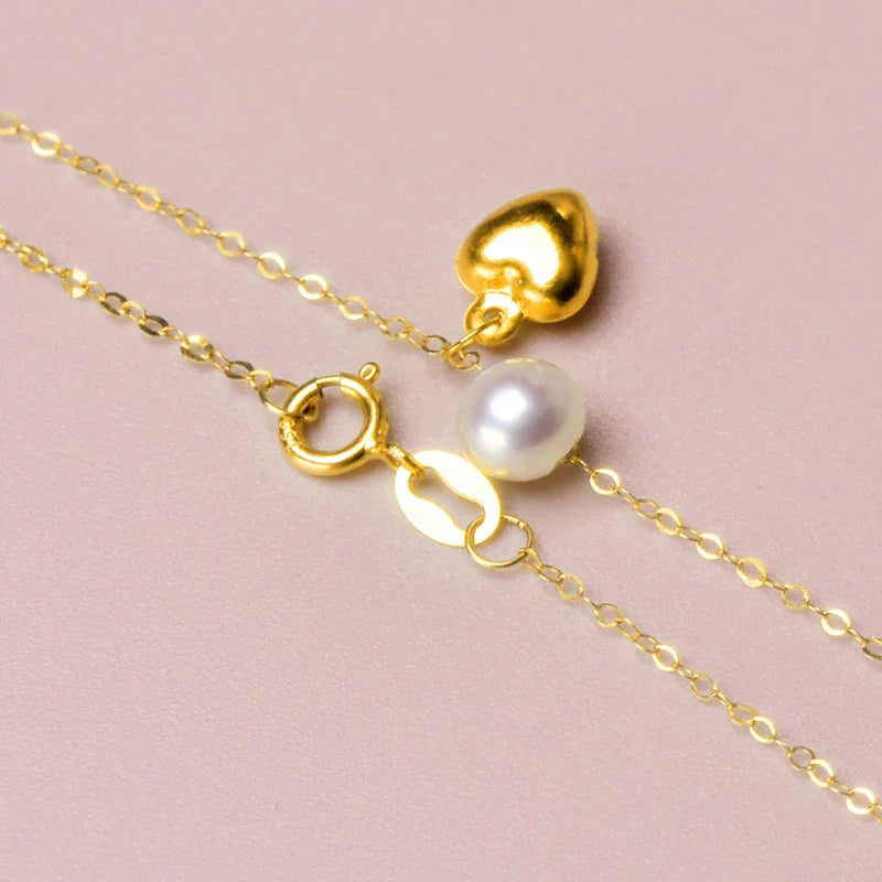 Real 18K Yellow Gold Bracelet Au750 Fine Jewelry Wedding Gift Bridal Box Brand Trendy Chains For Women