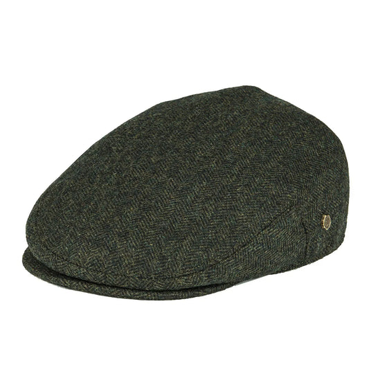 Wool Tweed Herringbone Irish Cap Men Women Beret Cabbie Driver Hat Newsboy Caps Golf Ivy Flat Hats Green Navy Black