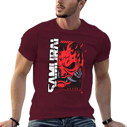 samurai rock band T-Shirt oversizeds rapper graphic tees graphic tee shirt man clothes mens graphic t-shirts hip hop