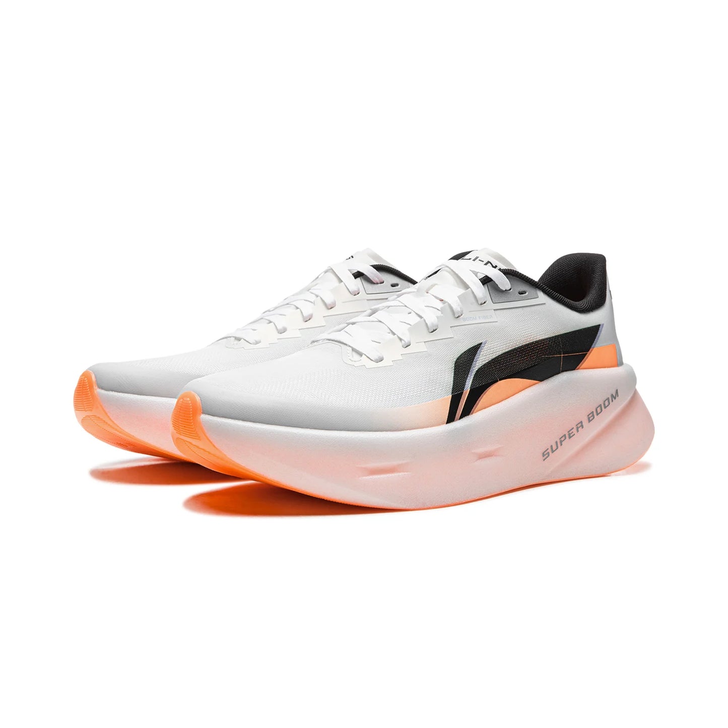Men's CHAOYING PRO Cushion Running Shoes BOOM FIBER Breathable Lightweight Rebound LiNing Daily Sports Shoes ARBW003