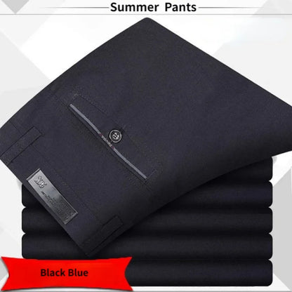 High Quality Men's Suit Pants Classic Summer Spring Pants High Waist Autumn Trousers Business Casual Pant Dropshipping Gozbkf