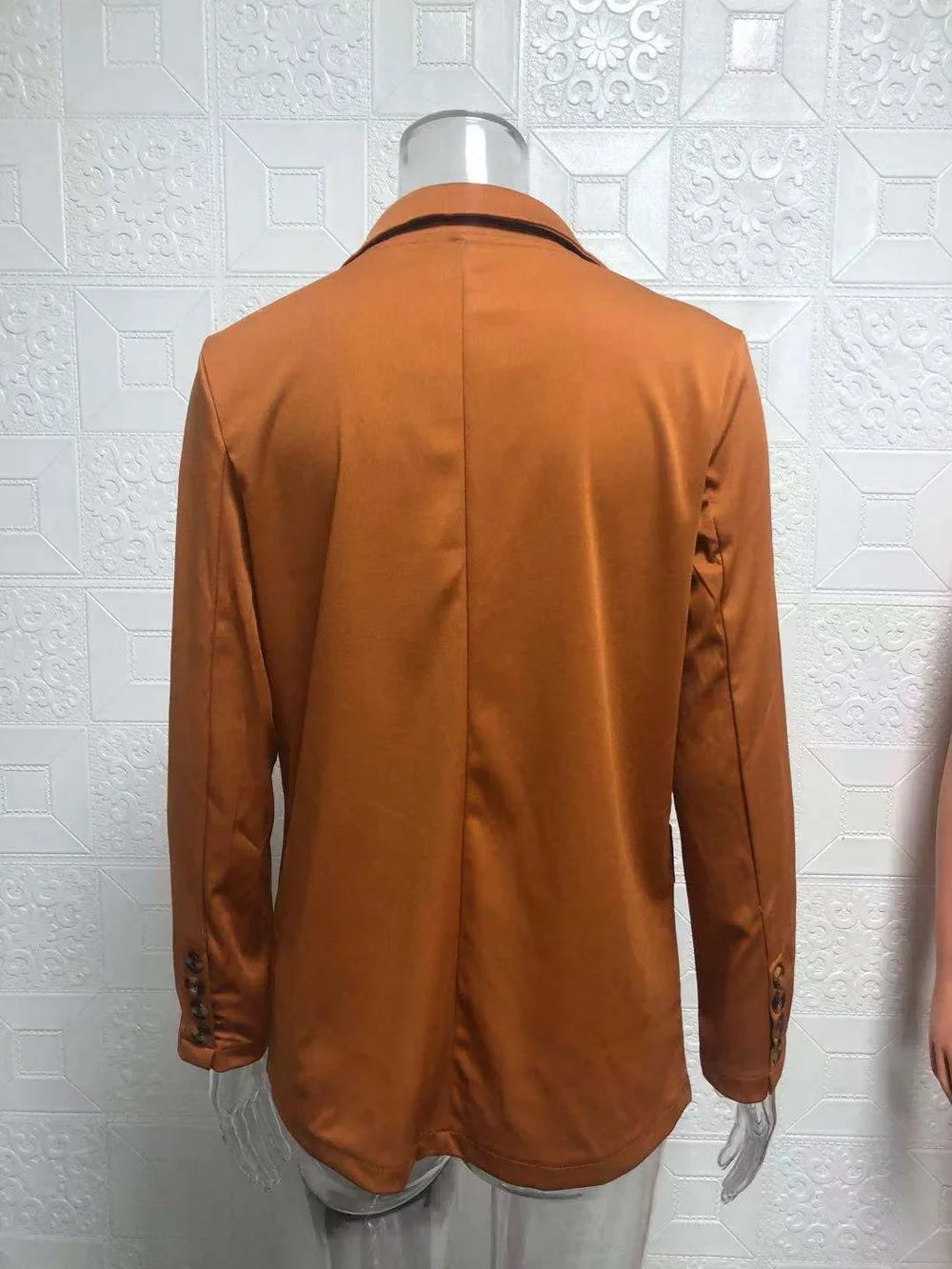 Elegant Slim Fit Suit Jacket And Pants Set for Women 2024 New Fashion Spring Autumn Turn-down Collar High-end Feeling