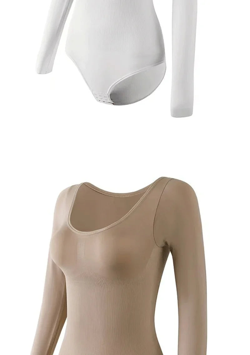 Body Shapewear Bodysuit Tummy Control Women Hooks Crotch Body Shaper Jumpsuit for Abdomen Control