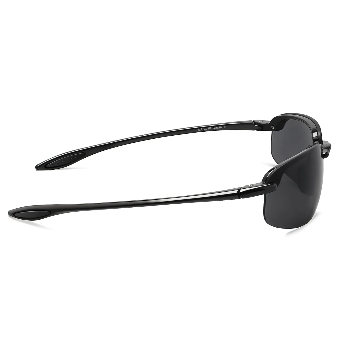 Unisex Sports Sunglasses UV400 Rimless Ultralight Frame for Cycling Driving Running - MJ8001