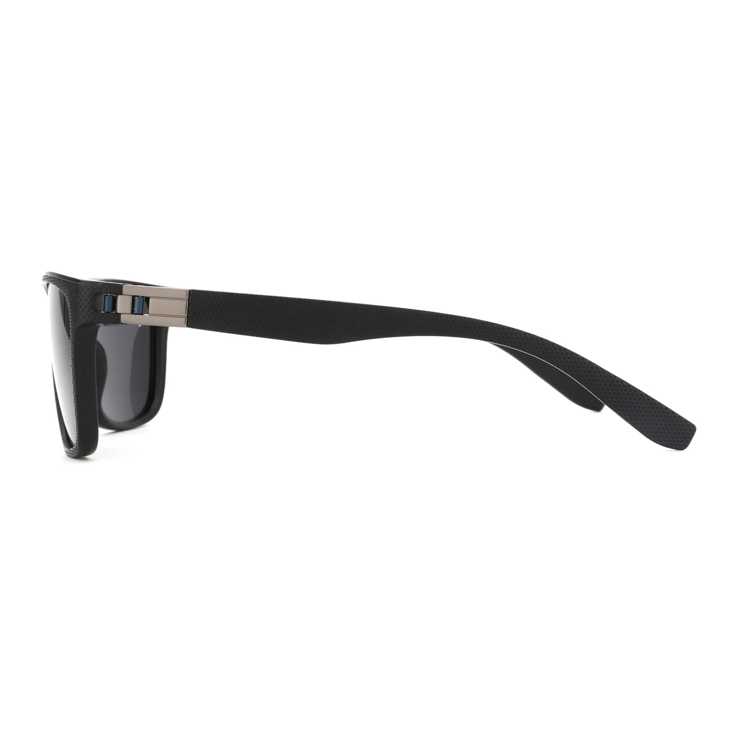 (L Size)Sport Square TR90 Polarized Sunglasses Prescription For Men UV400 Protection Myopia Optical Sun Glasses