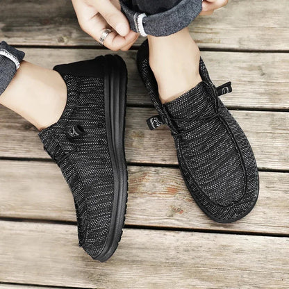 Canvas Shoes Men Casual Slip on Shoes Alpargatas Hombre Moccasins Mocassin Homme Lightweight Breathable Plus Big Size 50