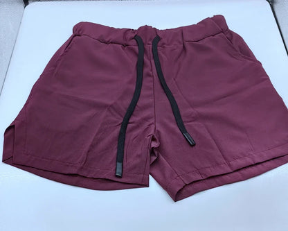 Mens Workout Fitness Shorts Summer Thin Breathable Jogger Shorts Gym Bodybuilding Quick Dry Leisure Running Shorts Soft Touch