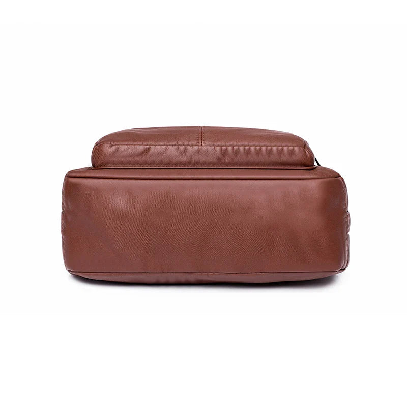 Women Bag 2023 New Fashion Middle-aged Handbag Multi-pocket Practical Messenger Vintage Shoulder Bag Hobos Trend Crossbody Pack