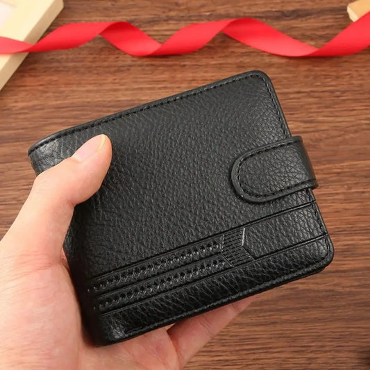 Portefeuilles Hommes Cuir Fermeture Éclair Sac à Main Homme Décontracté Professionnel Mince Porte-Cartes Qualité Masculin Court Multi-cartes Portefeuille Porte-monnaie