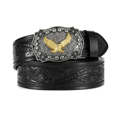 Men's Casual Style Belt PU Leather Belt Main Body Metal Buckle Belt Smooth Buckle Belt High-quality Male Belt 3.8cm
