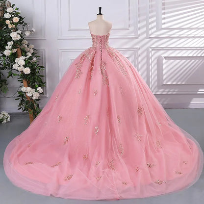 15 Quinceanera Dresses Ball Gown Strapless Party Dresses Sweet Ball Gown Customized 15 Year Old Dress Plus Size