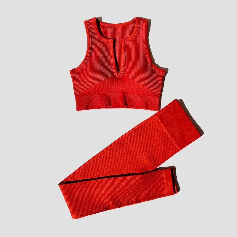 2/4/6PCS Seamless Women Yoga Set Workout Sportswear Fitness Bra Sport Pants Gym Clothing High Waist Leggings Shorts Sports Suits