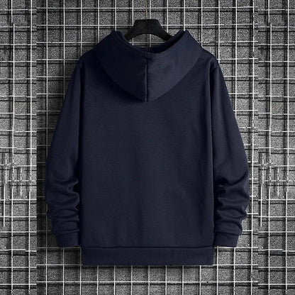 2025 New in Men's Sportswear Solid Color Hoodie + Sweatpants Urban Casual Fashion Tracksuit Fall/winter Comfort Warm Soft Outfit