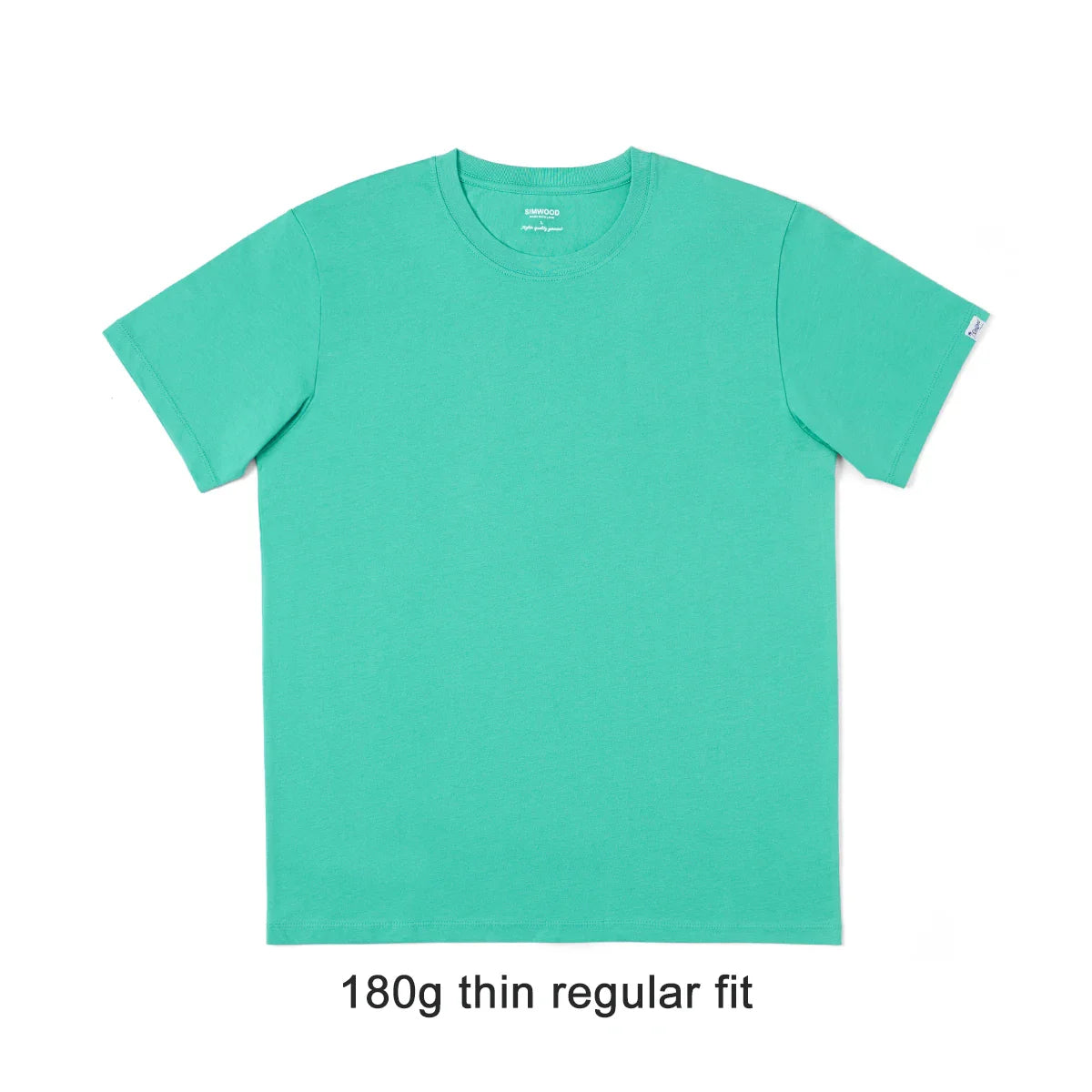 2026 Summer New 180gsm 100% Cotton White Solid T Shirt Men Causal O-neck Basic T-shirt Women High Quality Tops