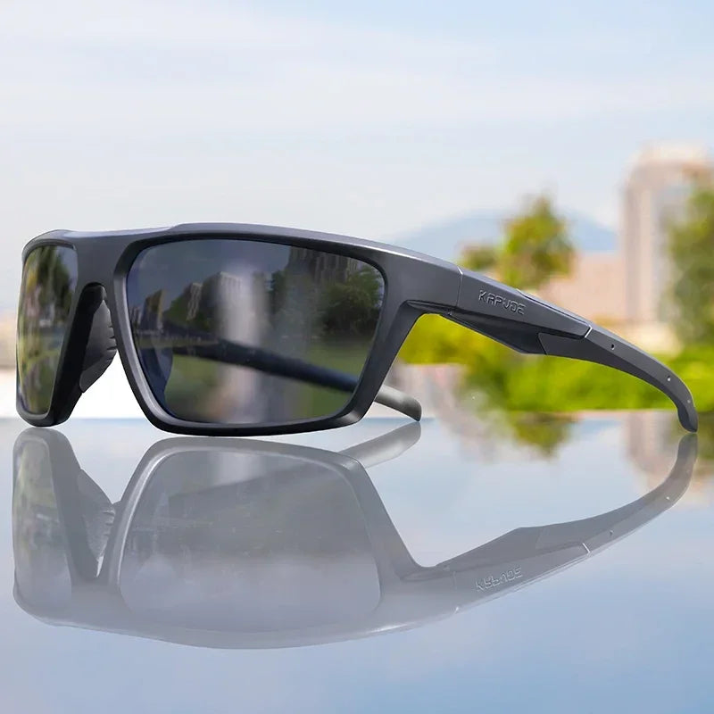Men Fashion Polarized Sunglasses Cycling Glasses UV400 Eyewear for Men Women Driving Climbing Outdoor Sports Sunglasses