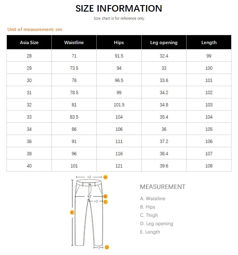 2025 Winter Fleece Jeans Men's Fashion Elastic Slim Straight Warm Trousers Thicken Business Casual Korean Thermal Denim Pants