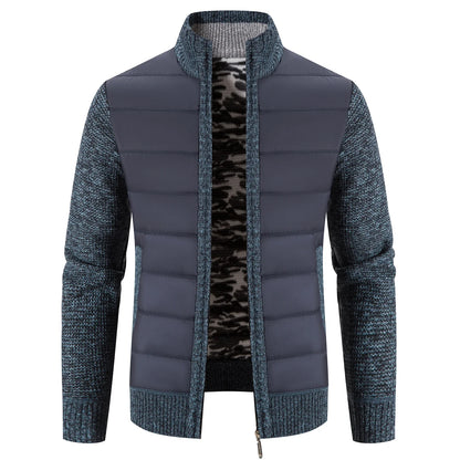 Men's Autumn Winter Sweater Baseball Coat Knit Jacket Korean Jumpers Male Windbreaker Fashion Pullovers Business Casual Knitwear