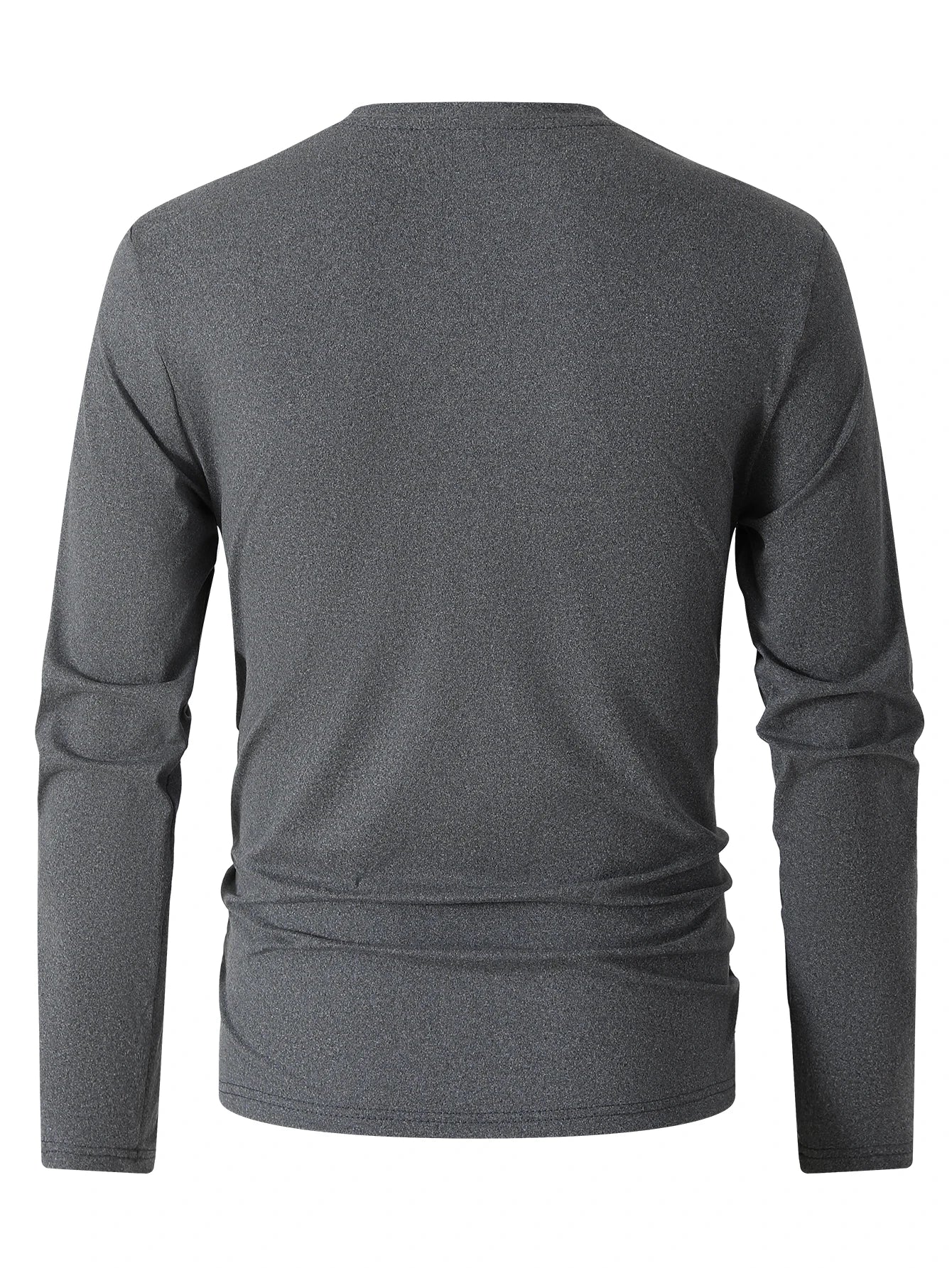 New Spring Autumn Style Everyday Wear Outdoor Sports Fashion Trendy Versatile Color Block V-neck Long Sleeve Men's Top