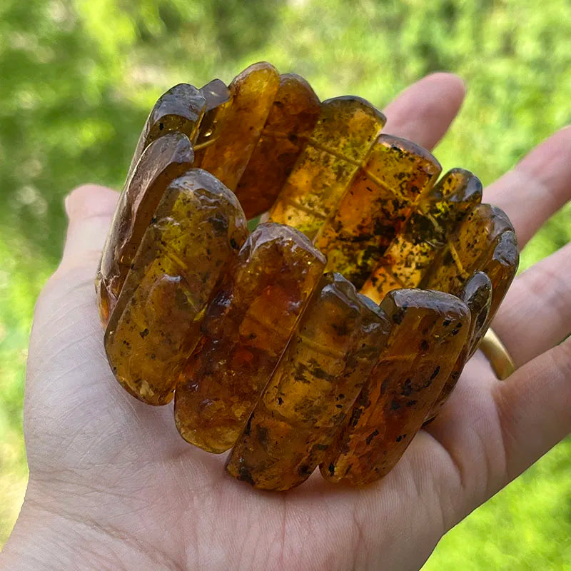 New Amber Bracelet&Bangle for Unisex Gogerous Gift 100% Natural Genuine Bead Factory Baltic Stone Europe Unique Jewelry Supplier