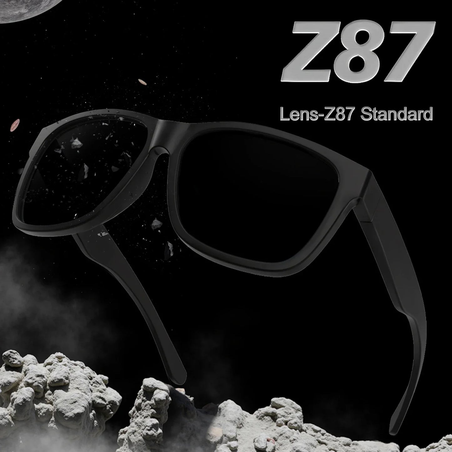 XL Z87 Oversized Square Sunglasses Men Big Wide Head TR90 Ultralight UV400 Shades Driving Fishing Sports Sun Glasses Z8246