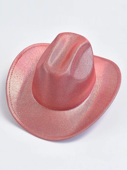 Women Solid Sequin Fedora Hat Fashion Festival Party Wedding Dress Hats Cowgirl Jazz Cap