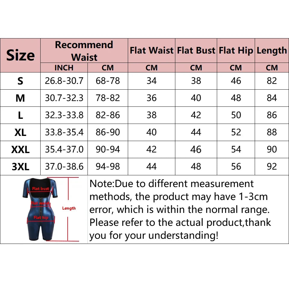 Fajas Shapewear High Compression Bodysuit Girdles Sauna Sweat Suits Polymer for Daily and Post-Surgical Use Slimming Sheath