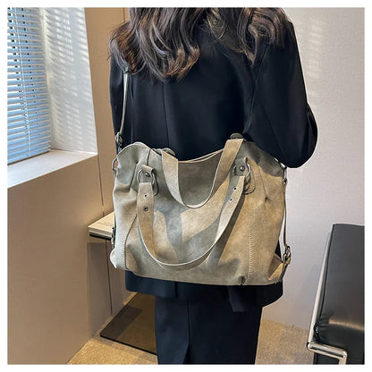 Women's Bag Large Capacity Totes Retro Luxury Handbags High Quality Messenger Bags Vintage Crossbody Bags Brand Shoulder Bags