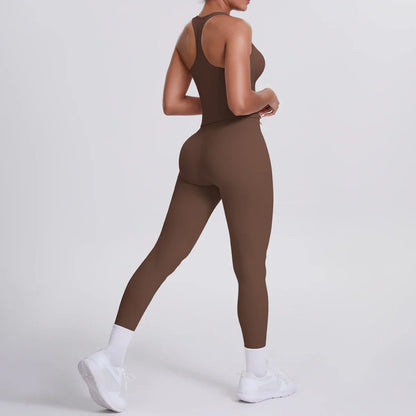 Yoga Top Set Fitness Gym Suit Training Sleeveless Sport Gym Tops Crossover Back Sports Underwear Tummy Control Slimming