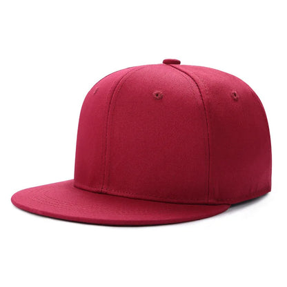 New Hot Sale Cap Plain Snapback Hat High Quality Adult Hip Hop Baseball Cap Men Women Outdoor Leisure Baseball Hat