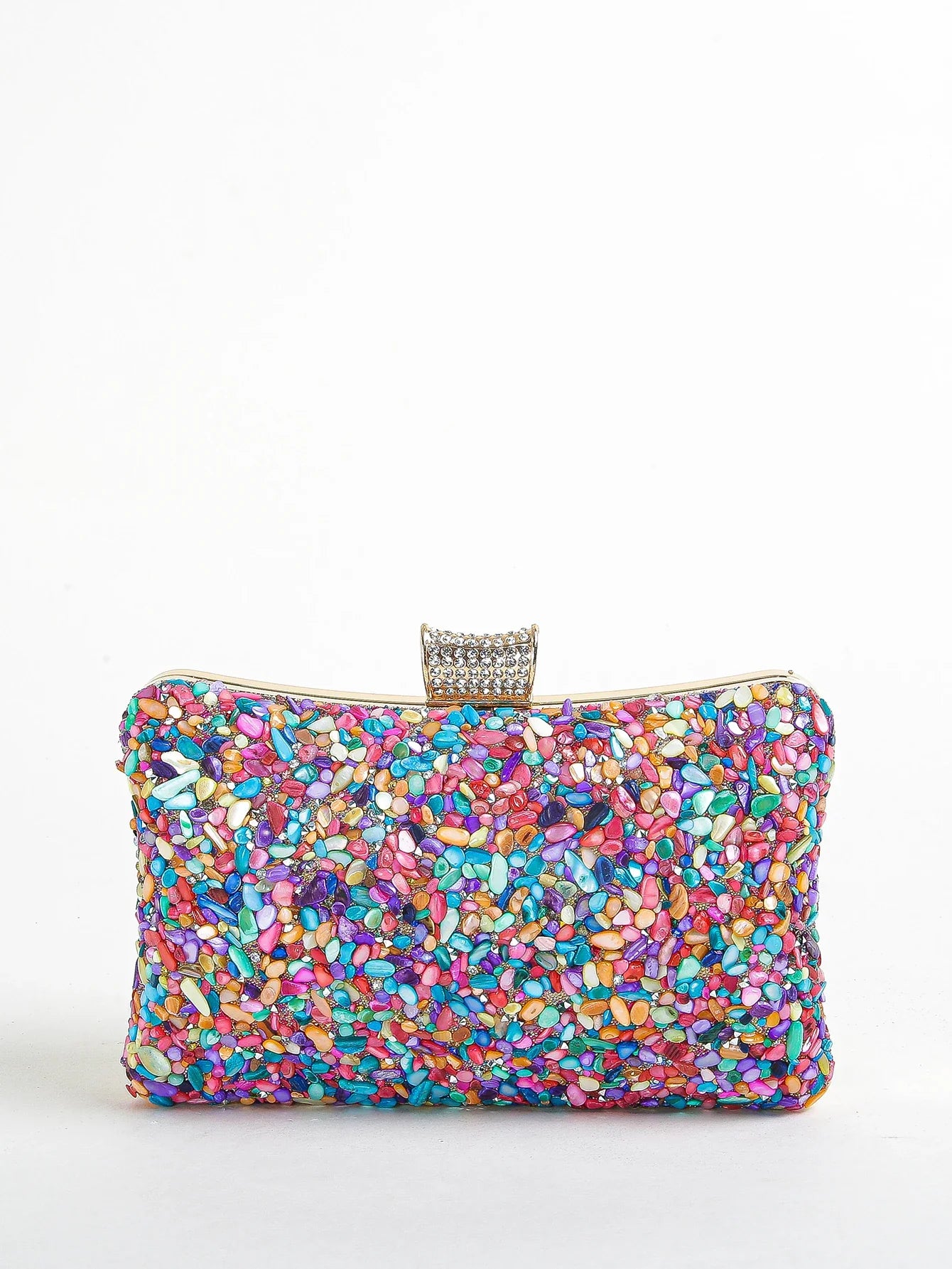 Mini Irregular Jewel Handheld Dinner Bag