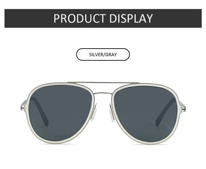 UV400 Protection Urltra-Light Sunglasses for Women Male Classic Sports Driving Polarized Pilot Sun Glasses