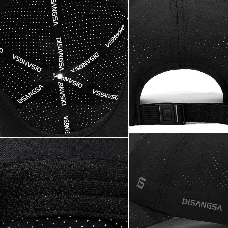 Original Design Running Cap Thin Quick Drying Breathable Duck Tongue Outdoor Men's Sun Summer Fishing Avisor Baseball Cap